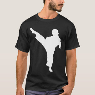 Camiseta Luchador de Silhouette Karate Shotokan Martial Art