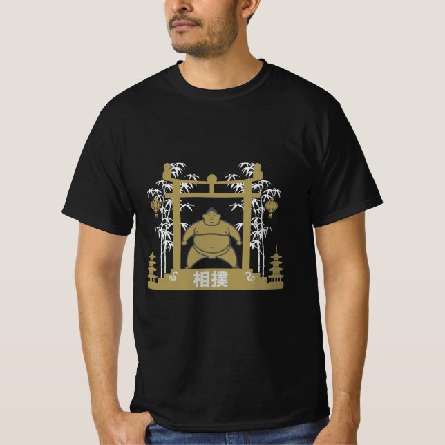Camiseta Luchador de Sumo (Anverso)