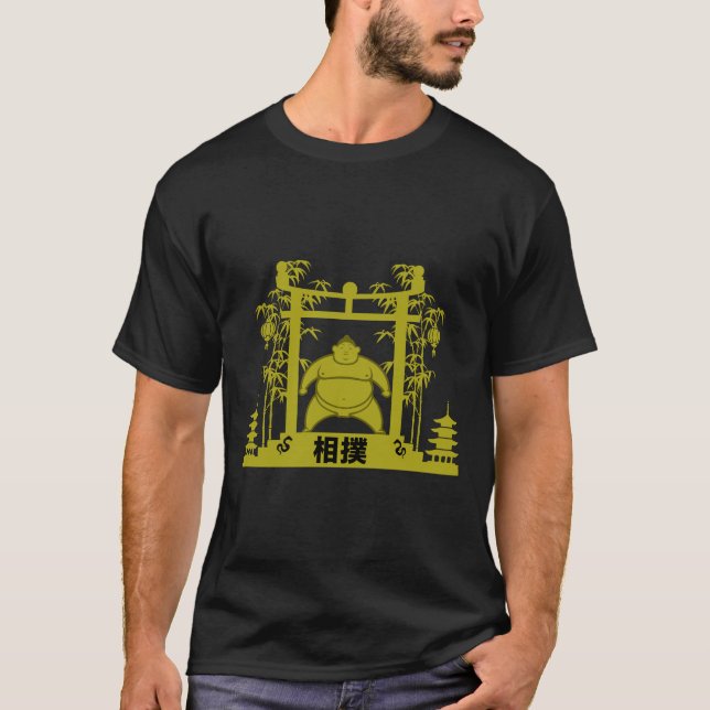 Camiseta Luchador de Sumo (Anverso)