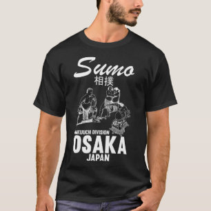 Camiseta Luchador de Sumo Humorístico Judo Osaka Japón Luch
