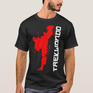 Camiseta Luchador de Taekwondo Artes Marciales Patadas de C