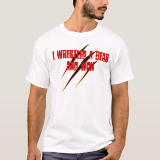 Camiseta Luchador épico del oso