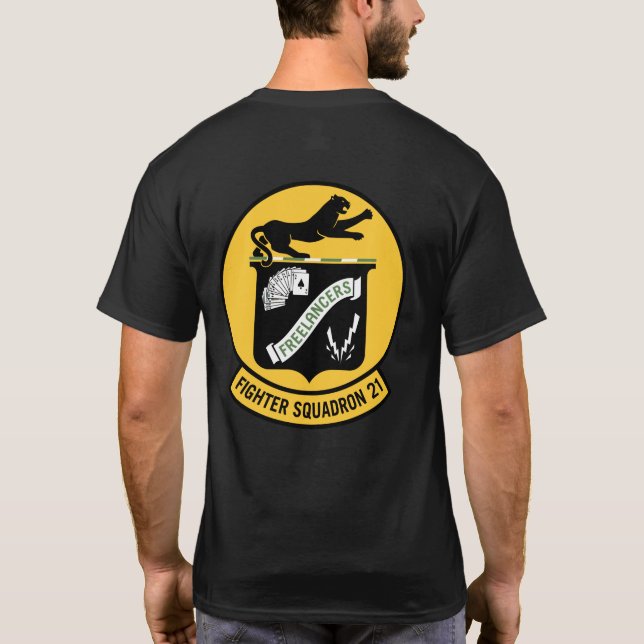Camiseta Luchador Escuadrón Veintiuno VF-21 (Reverso)