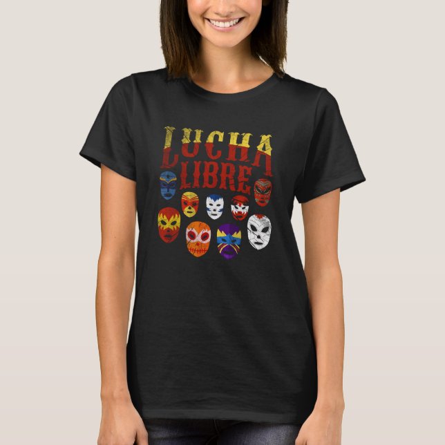 Camiseta Luchador lucha libre 2 (Anverso)