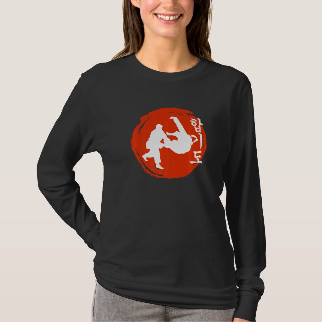 Camiseta Luchador marcial coreano de Hapkido Sol   (Anverso)