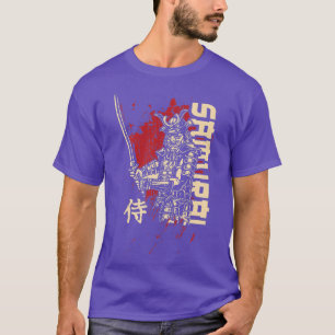 Camiseta Luchador Samurai Japonés Para Hinchas De Japón Pre