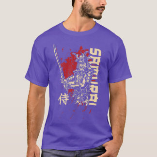 Camiseta Luchador Samurai Japonés Para Hinchas De Japón Pre