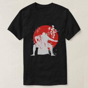 Camiseta Luchadora de sumo Japón lucha en el kanji japonés