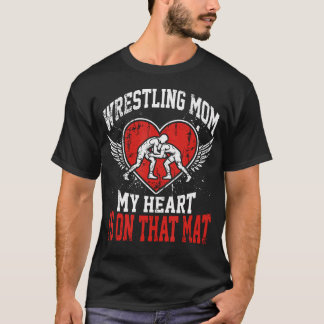 Camiseta Luchadora Mamá Mi Corazón Está En Eso