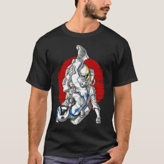 Camiseta Luchadores de Jiu-Jitsu Astronautas