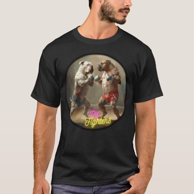 Camiseta "Luchadores de la mina" de Dead Head Fred (Anverso)