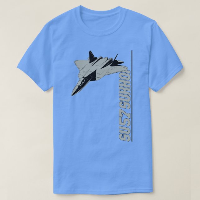 Camiseta Luchadores de Sukhoi Su57 (Diseño del anverso)