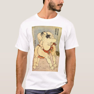 Camiseta Luchadores del sumo de Hokusai
