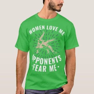Camiseta Luchadores opositores divertidos temen que yo luch