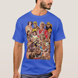 Camiseta Luchadores pro de los pines de los 80