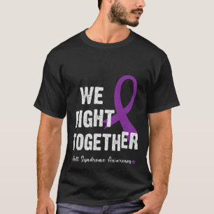 Camiseta Luchamos Juntos Conciencia del Síndrome de Rett Pú