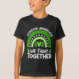 Camiseta Luchamos Juntos Concienciación sobre la leucemia L