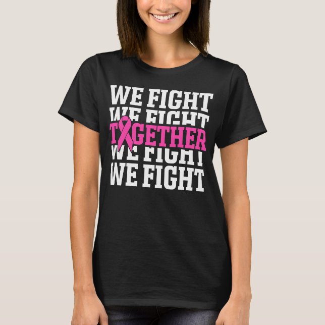 Camiseta Luchamos juntos contra la brigada de apoyo al cánc (Anverso)