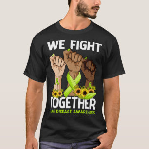 Camiseta Luchamos juntos contra la ENFERMEDAD LYME CONCIENC