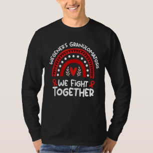 Camiseta Luchamos juntos contra la granulomatosis de Wegene
