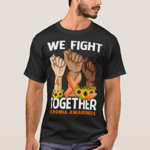 Camiseta Luchamos juntos por la conciencia de LEUKEMIA
