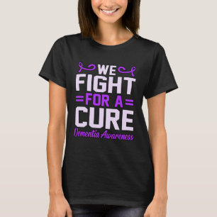 Camiseta Luchamos por una cura para la conciencia de la dem