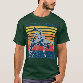 Camiseta Luchando contra el asesinato Yoga Vintage regalo g