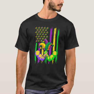Camiseta Luchando contra el Gorra Jester Bandera Retro Esta