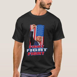 Camiseta Luchando contra los combatientes de Donald Trump
