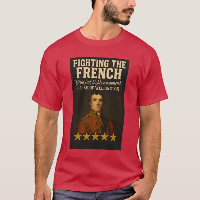 Camiseta Luchando contra los franceses (Anverso)