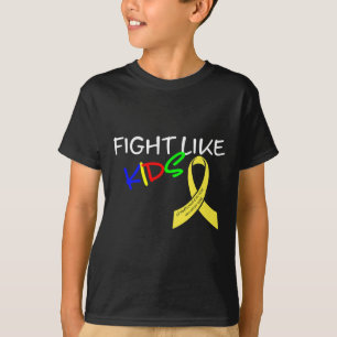 Camiseta Luchar Como Niños Concienciación Sobre El Cáncer I