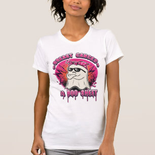 Camiseta Luchar como un fantasma: Conciencia sobre el cánce