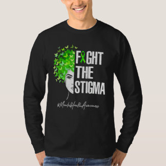 Camiseta Luchar Concienciación sobre el estigma en la salud