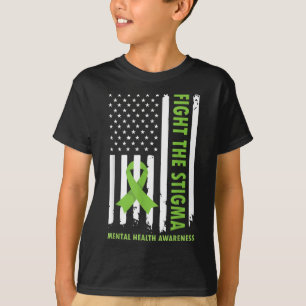 Camiseta Luchar Concienciación Sobre La Salud Mental En La