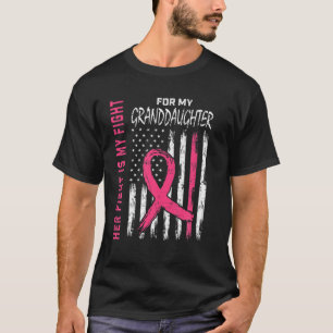 Camiseta Luchar Contra El Cáncer De Mama De Nieta Rosa