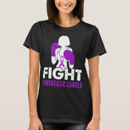 Camiseta luchar contra el cáncer de páncreas mujeres guerre