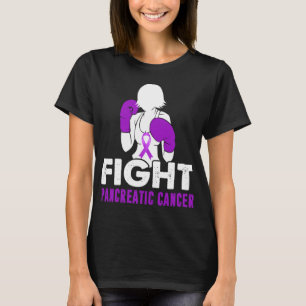Camiseta luchar contra el cáncer de páncreas mujeres guerre