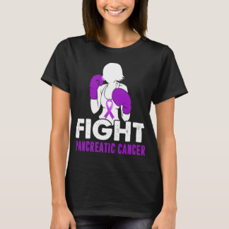 Camiseta luchar contra el cáncer de páncreas mujeres guerre