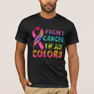 Camiseta luchar contra el cáncer en todas las camisas