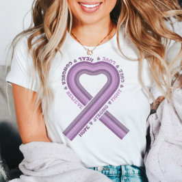 Camiseta Luchar contra el cáncer: esperanza de guerrera de