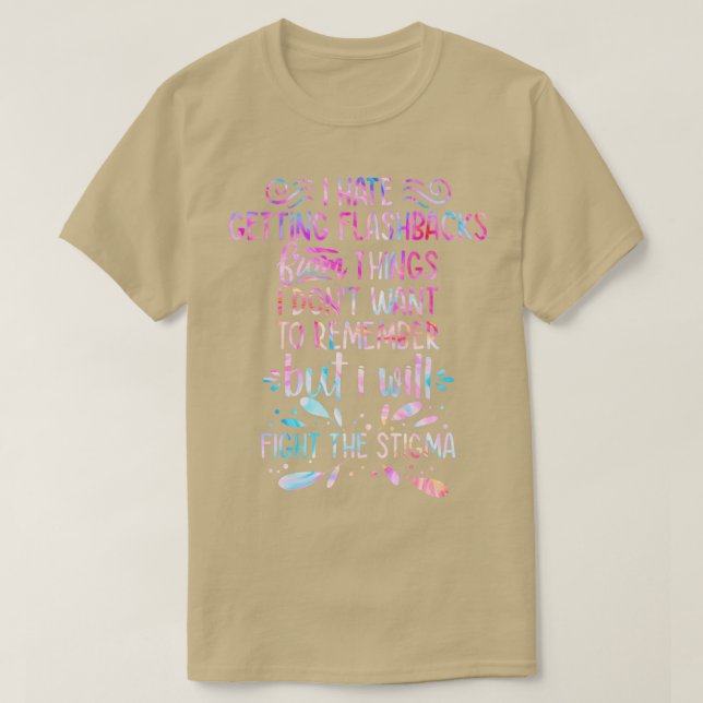 Camiseta Luchar contra el estigma Concienciación sobre la s (Diseño del anverso)