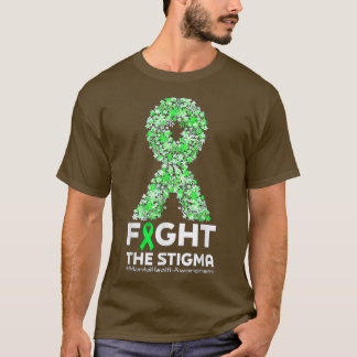 Camiseta Luchar Contra El Estigma La Cinta Verde La Salud M