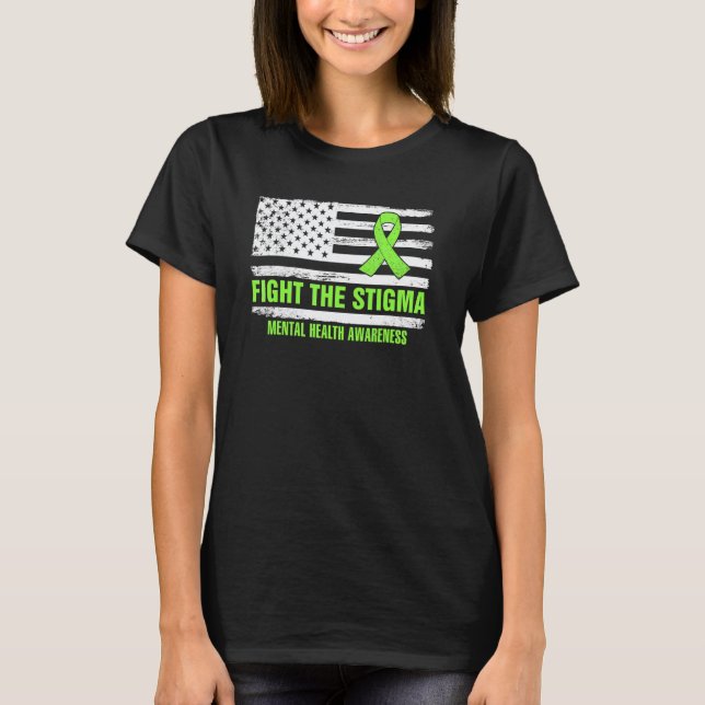 Camiseta Luchar Contra El Estigma Mes De Concientización So (Anverso)