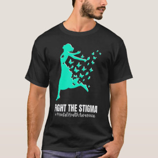 Camiseta Luchar Contra El Estigma Mes De Concientización So