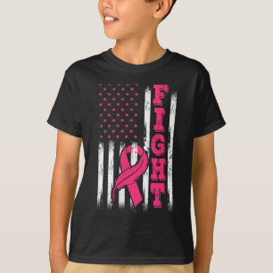 Camiseta Luchar contra la Bandera Rosa de Cinta Concienciac