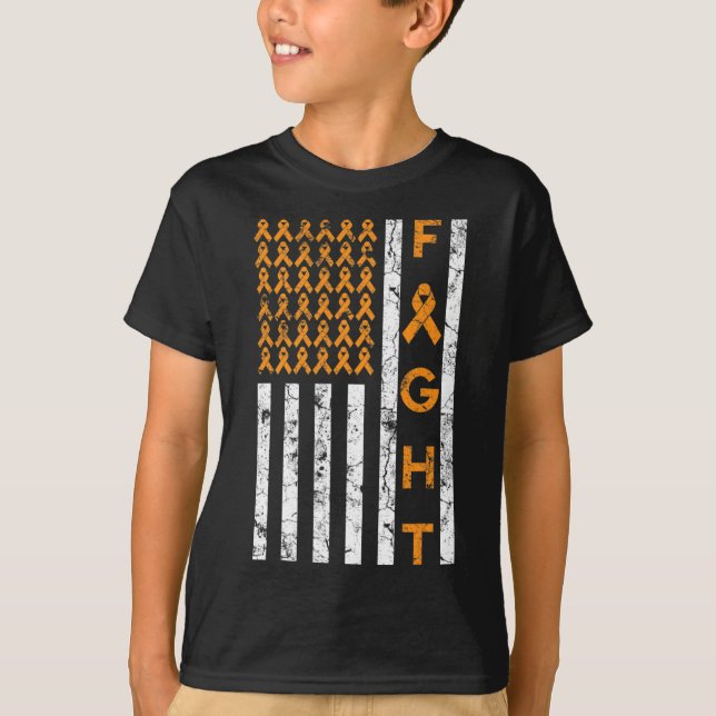 Camiseta Luchar contra la guerra de la leucemia de la bande (Anverso)