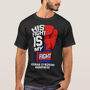 Camiseta Luchar Mi Lucha Síndrome de Noonan Masculino Turne