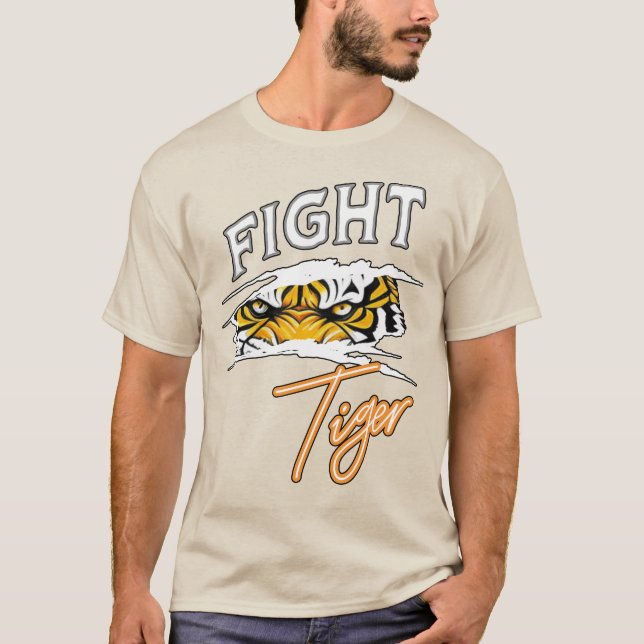Camiseta Luchar Tigre (Anverso)