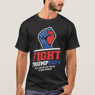 Camiseta ¡Luchar! Trump 2024 defiende la justicia