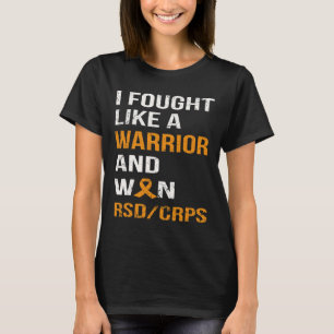 Camiseta Luché Como Un Guerrero Y Gané Rsd - Crps
